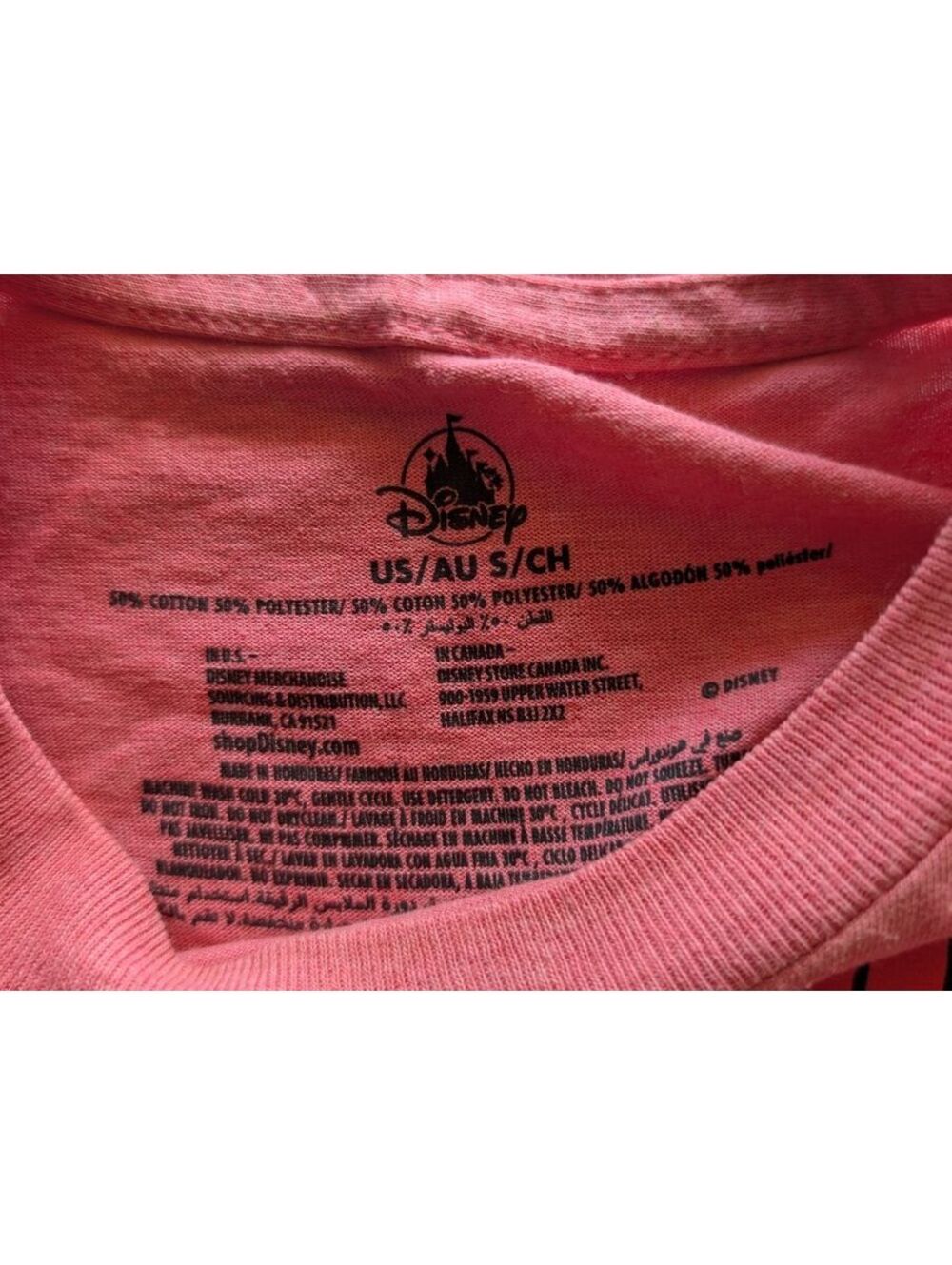 Minnie mouse pink Graphic front & back Tee Shirt - Picture 3 of 3